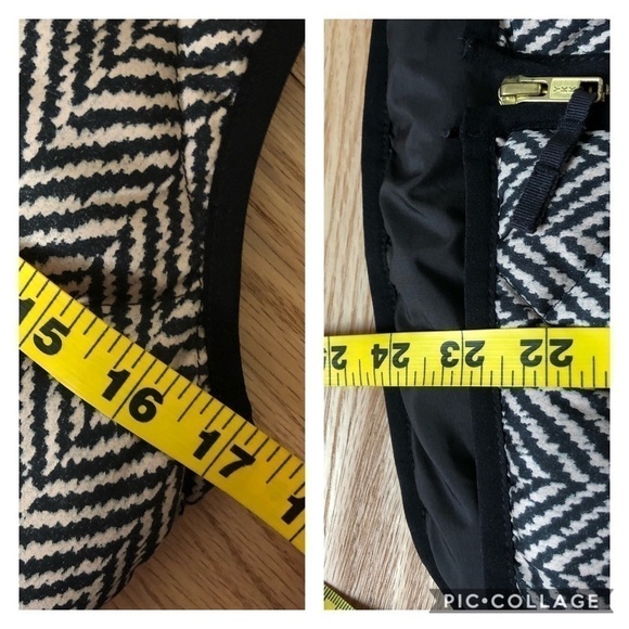 J.Crew Down Filled Excursion Puffer Vest Sz XS Full Zip Women’s Black Tan - Picture 5 of 6